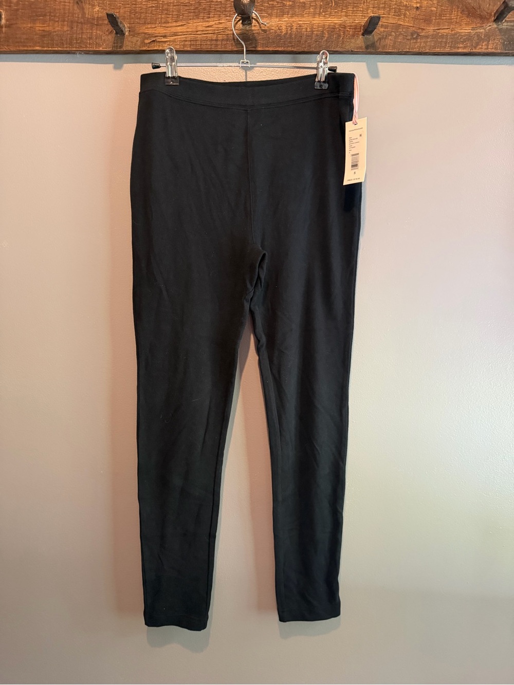 Vineyard Vines Solid Black High-Rise Leggings